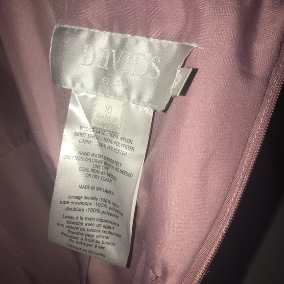 Bridesmaids quartz and rose gold dress - Picture 4 of 4